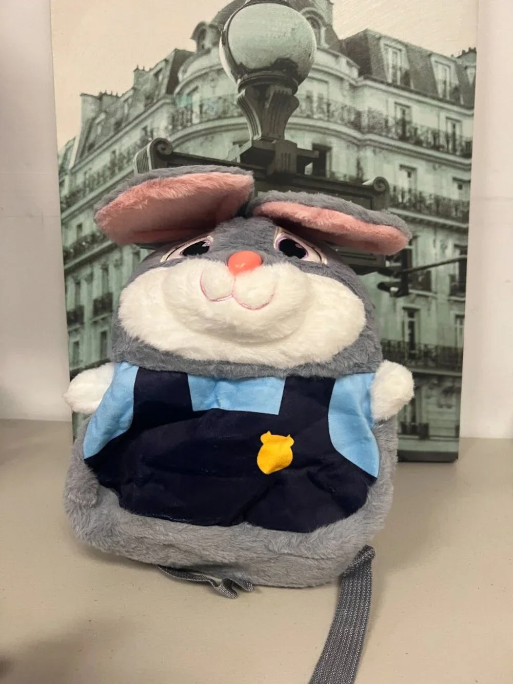 Cute Rabbit Plush Kids Backpack Multi Carry Cartoon Animal Shoulder Handbag